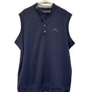 Pebble Beach Dry Luxe Performance Golf Polo Henley Sleeveless Pullover Size XXL